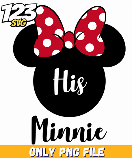 Minnie Mouse Head Valentine PNG, Minnie Mouse Valentine PNG Images, Free Valentine Minnie Mouse PNG - 123SVG Store