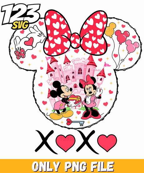 Minnie Mouse Heart Png, Minnie Mouse PNG Images Free Download, Minnie Mouse Png Clipart - 123SVG Store