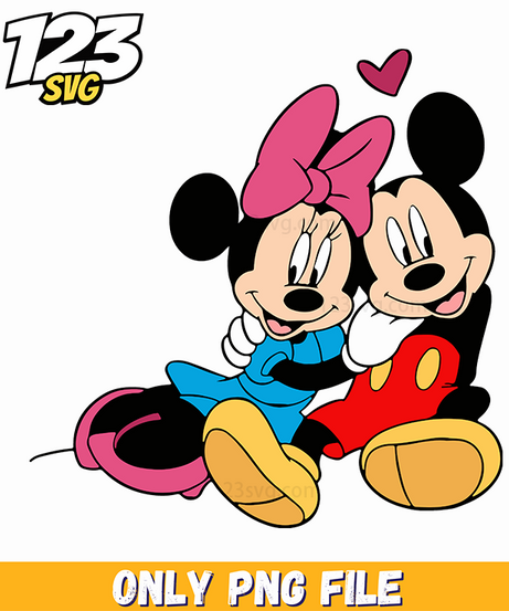 Minnie Valentine Cute PNG, Minnie Valentine PNG, Minnie Cute Valentine PNG - 123SVG Store