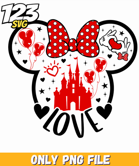 Minnie Valentine Grunge PNG, minnie grunge png, minnie valentine png grunge - 123SVG Store