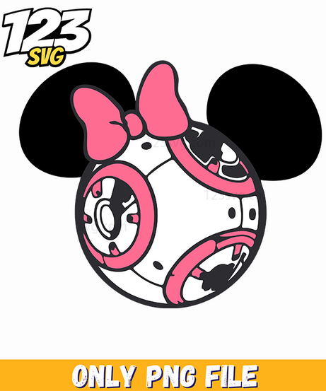 Minnie Valentine Head PNG, Minnie Valentine PNG Free Download, Minnie Valentine Clipart - 123SVG Store