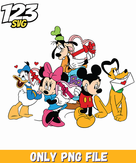 Minnie Valentine PNG, Minnie Valentine Disney PNG, Minnie Valentine Disney free PNG - 123SVG Store