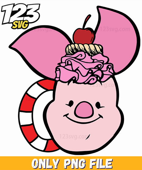 Piglet Valentine PNG, piglet valentine, piglet valentine day - 123SVG Store