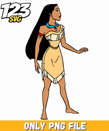 Pocahontas Cooking Pot PNG, kpop cartoon png, demon idol png - 123SVG Store