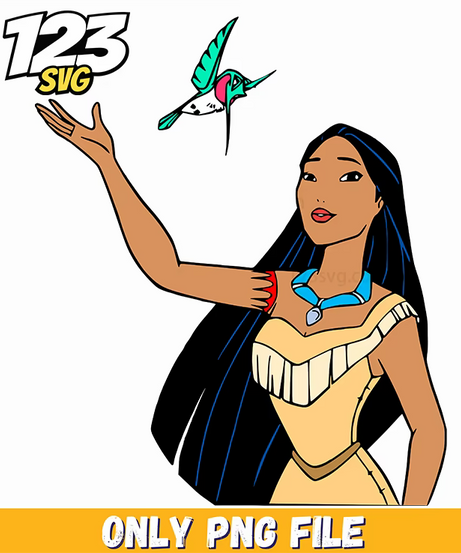 Pocahontas Hummingbird PNG, kpop hero team png, korean cartoons png - 123SVG Store