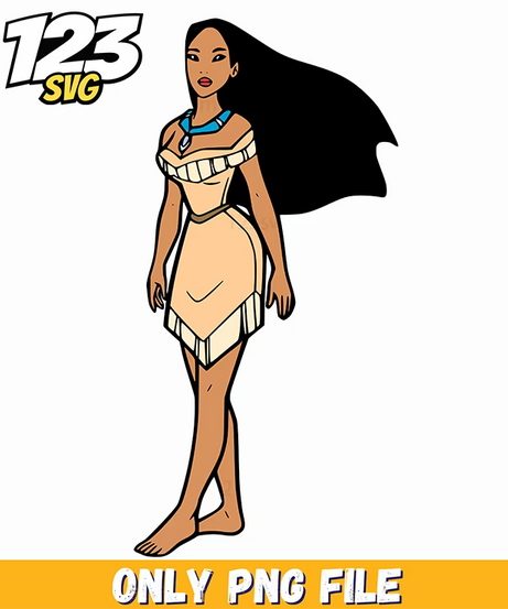 Pocahontas Walking PNG, pocahontas walking, pocahontas images - 123SVG Store