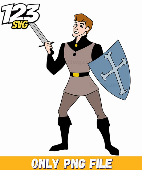 Prince Phillip Shield PNG, huntrix png, huntrix halloween png - 123SVG Store