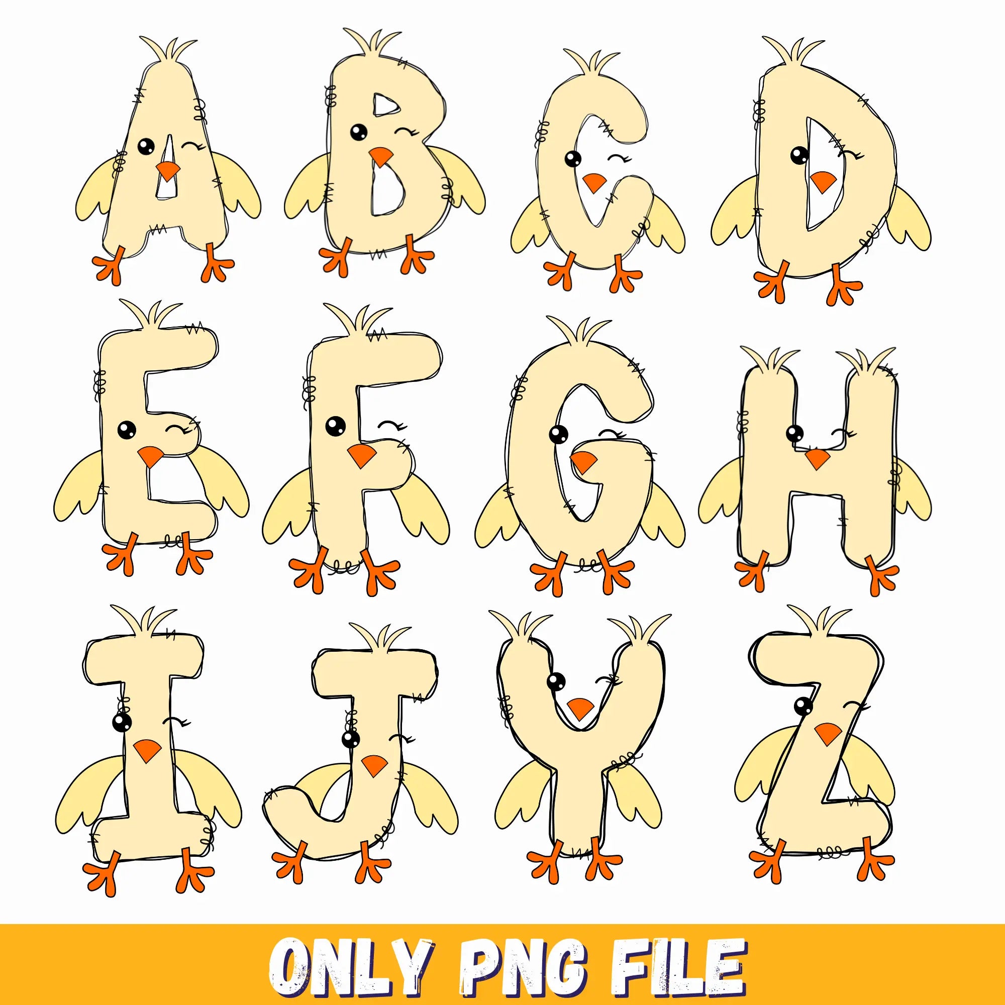 Printable easter egg letters, alphabet easter egg letters, doodle letters