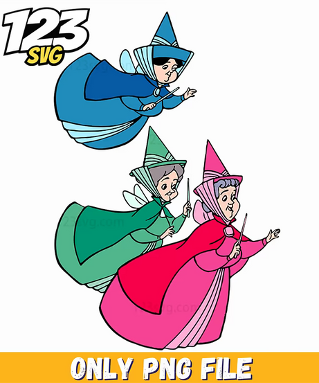 Sleeping Beauty Fairy Clipart PNG, zoey rumi png, demon hunter png - 123SVG Store