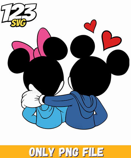valentine disney friends png, valentine disney friends, disney valentine friends - 123SVG Store