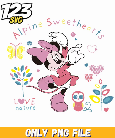 valentine minnie mouse png, valentines minnie mouse png, minnie mouse candy valentine - 123SVG Store