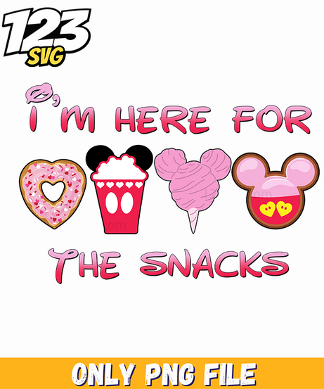 Valentine Snack Lover PNG, valentine's day snack love, valentine snacks and treats - 123SVG Store