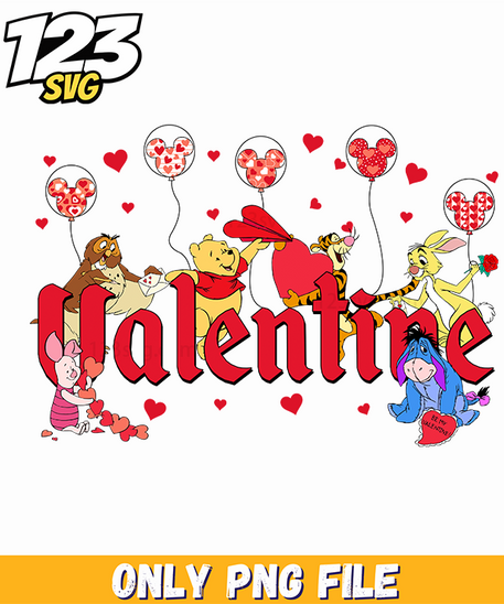 Valentine Text, Valentine's Day Card, Valentine Card Ideas - 123SVG Store