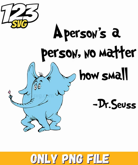 a persons a person no matter how small lorax dr seuss png, dr seuss characters png, dr seuss characters valentine's day png - 123SVG Store