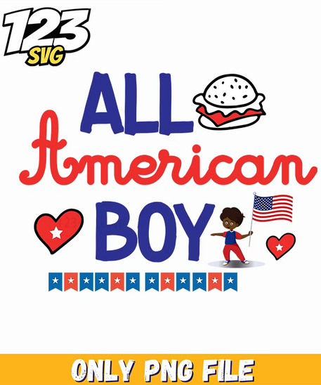 all american boy hamburger flag little boy bunting png, american boy flag bunting, all american boy bunting hamburger - 123SVG Store