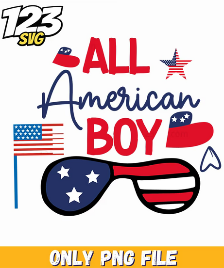 all american boy png, patriotic boy png transparent, american boy icon - 123SVG Store
