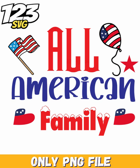 all american family flag balloon us maps png, usa map with state flag, us state map with flags - 123SVG Store