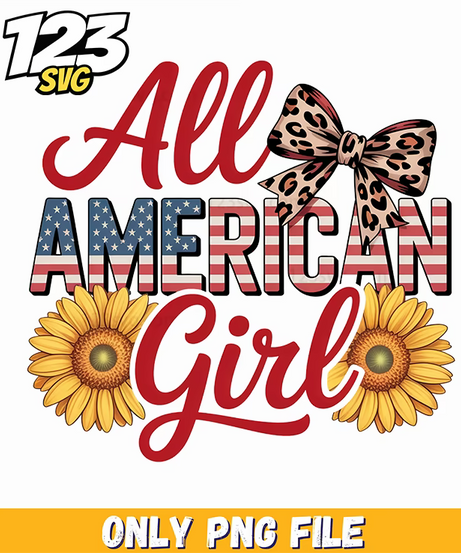 all american girl sunflower leopard bow png, christmas tree and bow png, coquette bow png - 123SVG Store