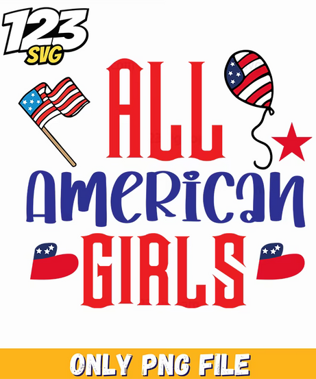 all american girls flag balloon star us maps png, patriotic american flag us maps, usa flag maps us geography - 123SVG Store