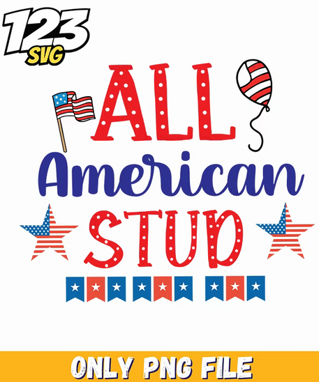 all american stud flag stars bunting png, american flag bunting, stars and stripes flag bunting - 123SVG Store