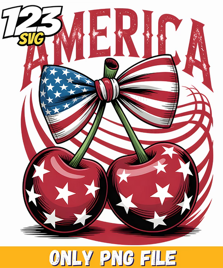 america coquette cherries png, america coquette cherries, cherries america coquette - 123SVG Store