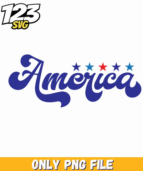 america minimalist star tail script png, kpop fantasy concept png, kpop demon hunter png - 123SVG Store