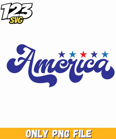 america minimalist star tail script png, kpop fantasy concept png, kpop demon hunter png - 123SVG Store