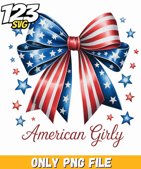 american girly patriotic ribbon bow png, american patriotic ribbon bow, patriotic ribbon bow png - 123SVG Store