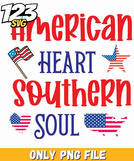 american heart southern soul flags stars hearts us map png, southern soul american heart flags, american heart flags stars usa - 123SVG Store