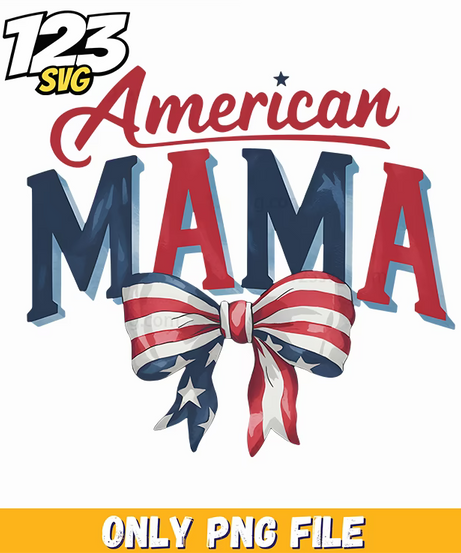 american mama bow style png, american baby mama bow, baby mama bow style - 123SVG Store