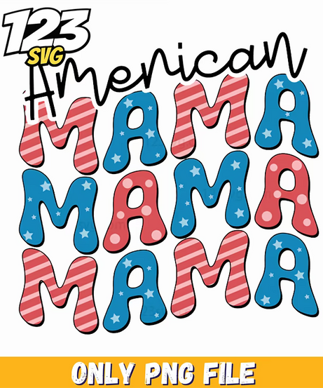 american mama stacked retro serif png, disney stitch ‘90s vibe retro distressed png, minnie retro christmas png - 123SVG Store