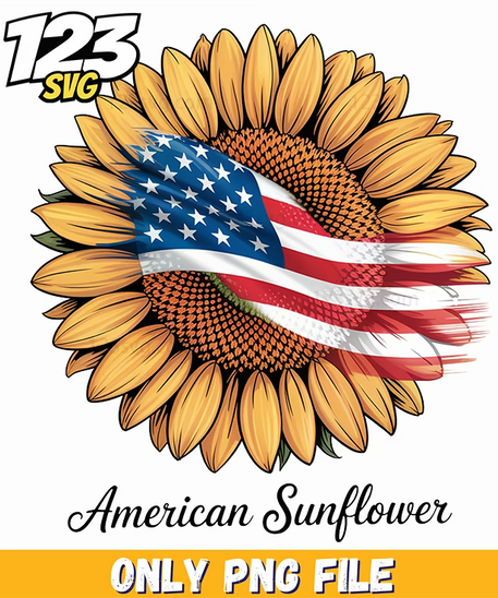 american sunflower flag texture sublimation png, easter pocahontas png sublimation, 100 days smarter png sublimation - 123SVG Store
