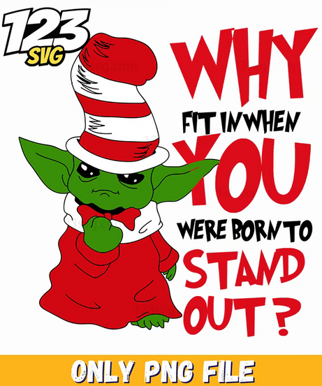 baby yoda born to stand out png, kpop hero png, love fighter aesthetic png - 123SVG Store