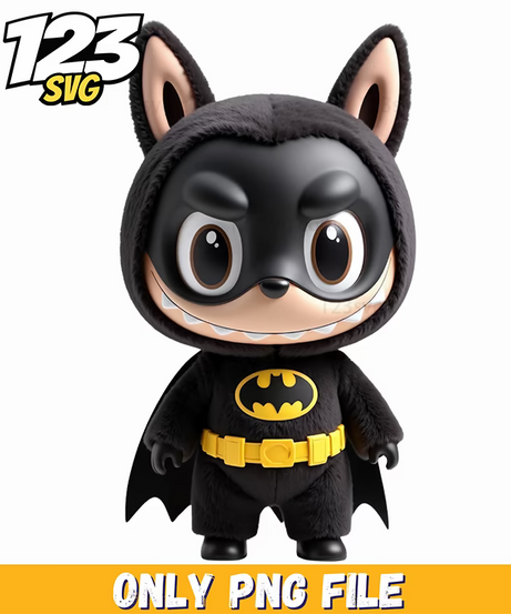 batman labubu png, labubu candy png, labubu toys png - 123SVG Store