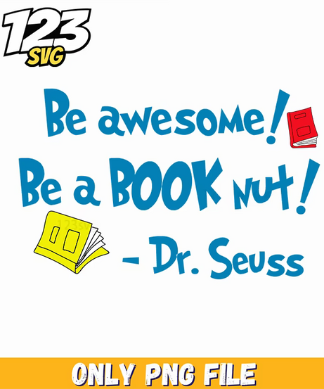 be awesome book nut png, look like i'm listening to you nut, fishing or i - 123SVG Store