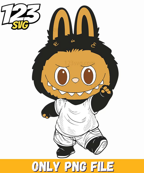 black hoodie labubu png, labubu png hoodie, labubu hoodie png transparent - 123SVG Store