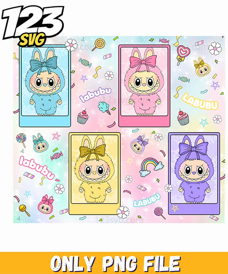 blue hoodie labubu png, labubu png hoodie, labubu hoodie png - 123SVG Store