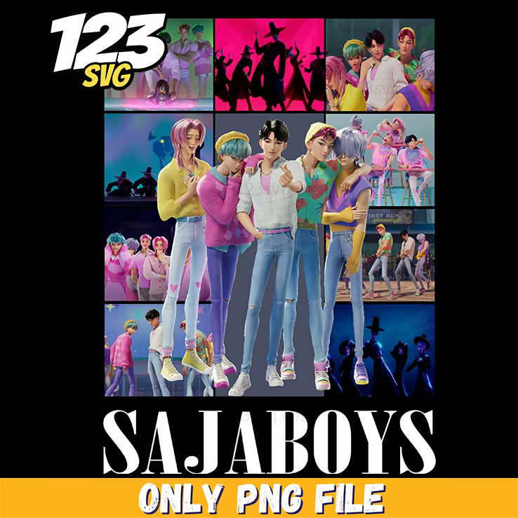 bobby kpop demon hunters, kpop demon hunter anime, kpop demon hunter game - 123SVG Store