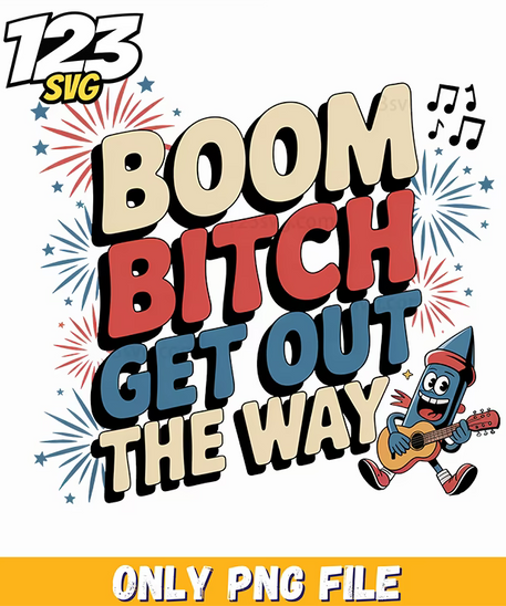 boom fireworks patriotic party graphic png, fireworks patriotic party graphic, party in the usa - 123SVG Store