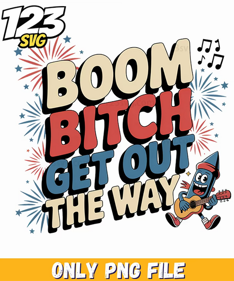 boom fireworks patriotic party graphic png, fireworks patriotic party graphic, party in the usa - 123SVG Store