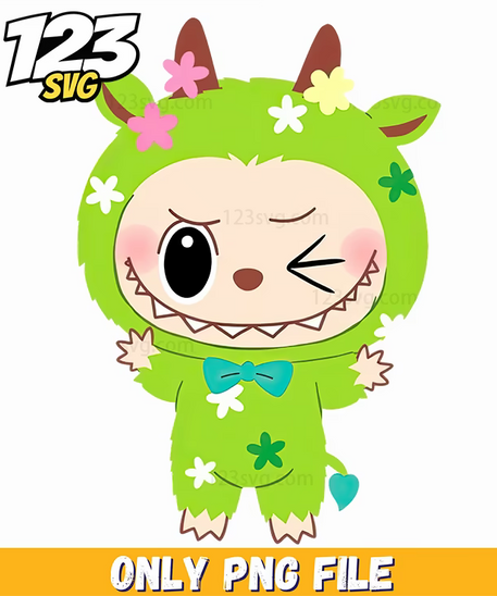 brown wizard labubu png, labubu characters png, brown labubu back to school png - 123SVG Store