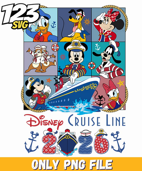 bundle disney cruise png, disney cruise line, disney cruise ship - 123SVG Store