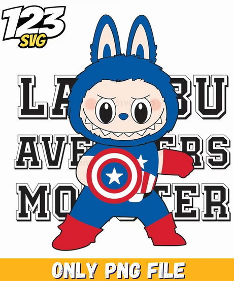captain america labubu png, america labubu png, labubu png captain america - 123SVG Store
