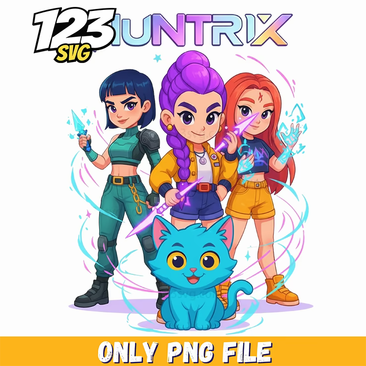 cat from kpop demon hunters, kpop hunter cat png, kpop demon hunter - 123SVG Store