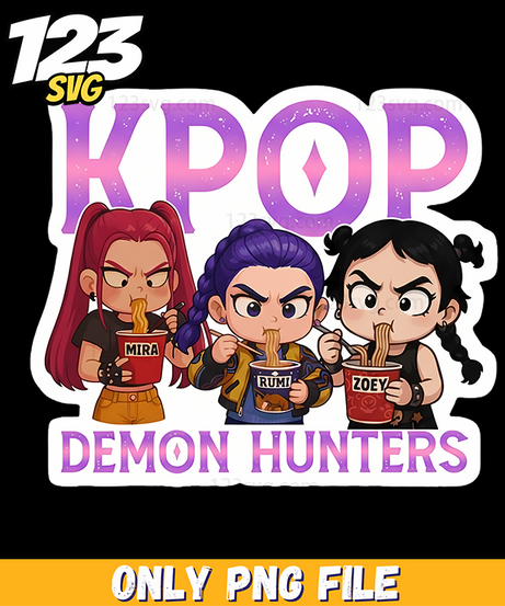 cat from kpop demon hunters, kpop demon hunters characters, kpop demon hunter girl - 123SVG Store