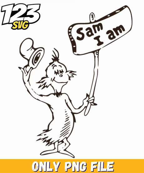 cat in the hat line art dr seuss png, wicked quotes png, wicked png - 123SVG Store
