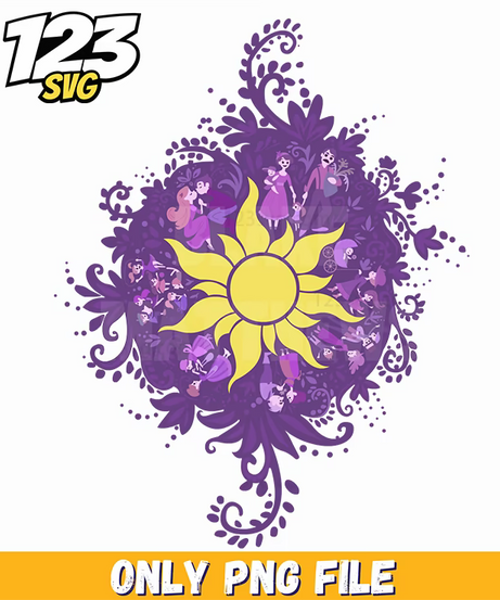 character rapunzel, frozen characters, rapunzel characters list - 123SVG Store
