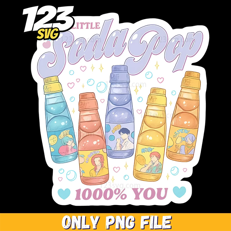 chibi girls kpop png, kpop hero team png, kpop band design png - 123SVG Store