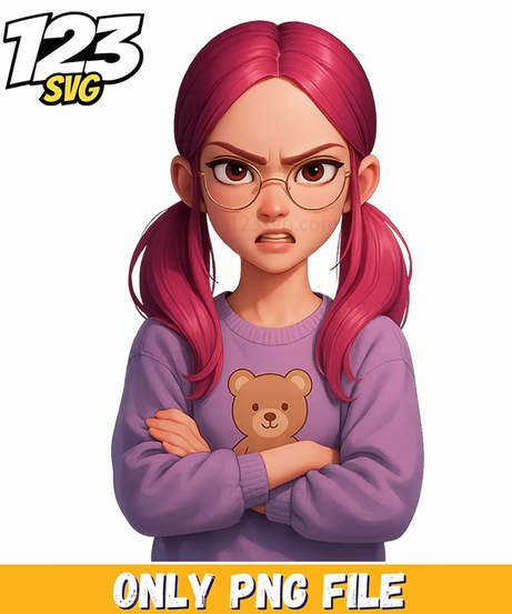 chibi mira, kpop fantasy concept, korean cartoon png - 123SVG Store