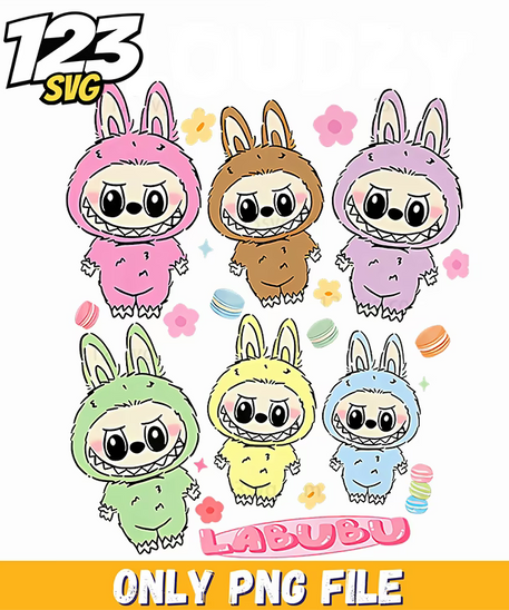 cloudzy labubu png, labubu png download, labubu png transparent - 123SVG Store
